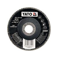 Disc lamelar pentru șlefuit de 125 mm cu P80 Yato YT-83294