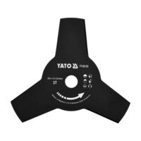 Trimer lamă cu trei brațe de 255 mm x 25.4 mm Yato YT-85155