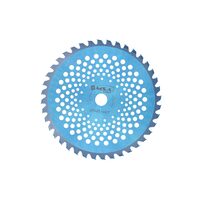 Disc motocoasa 255mm cu vidia albastru