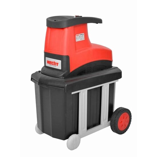 Tocator pentru crengi si resturi vegetale HECHT 6280 XL, motor electric, putere 2800 W, diametru maxim de taiere crengi 4.5 cm, cutie 60 litri