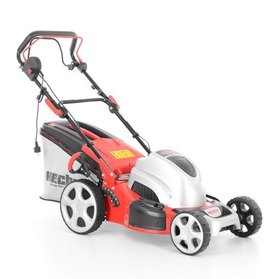 Masina de tuns iarba Hecht 1805S, 5in1,  putere 1800 W, latime de lucru 46 cm, reglare 25-75 mm