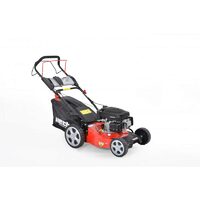 Masina de tuns iarba HECHT 543 SX HECHT543SX, motor benzina, capacitate cilindrica 99 cmc, putere 3 CP, 1800 W, latime de lucru 43 cm