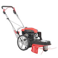 Motocoasa cu cap cu fir HECHT 5056, motor 4 timpi, capcitate cilindrica 175 CC, latime lucru 56 cm, inaltime de lucru ajustabila