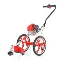 Motocoasa multifunctionala HECHT 155, motor pe benzina 2 timpi, putere 2 CP, capacitatea cilindrica 52 CC