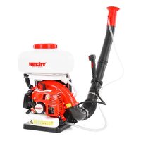 Atomizor pe benzina HECHT 443, putere motor 2 CP, volum rezervor 14 litri, raza de actiune 12 m
