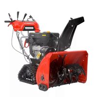 Freza de zapada pe benzina Hecht 9666 cu senile putere 7 cp latime de lucru 66 cm 110 kg
