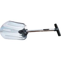 Lopata pliabila pentru zapada HECHT 205GT, din aluminiu, dimensiuni 20.5 x 28/44/40 cm