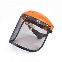 Viziera de protectie HECHT 900101, culoare portocaliu/negru, material plastic