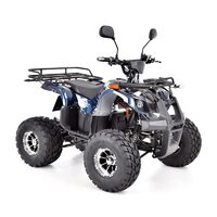 ATV electric HECHT 56155 Blue, acumulator 72 V / 20 Ah, viteza maxima 40 km/h, greutate maxima suportata 120 kg, albastru