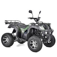 ATV electric Hecht 59399 Army, putere 2200 W, viteza max 45 km/h, pentru adulti