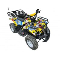ATV electric pentru copii Hecht 56800 COMIC, 800 W, 20 km/h, capacitate 60 kg, display digital