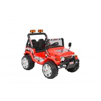Masinuta electrica pentru copii off-road 4x4 HECHT 56185, acumulator 2 x 6 V, 10 Ah / 25 W, greutate maxima 30 kg, rosu, varsta recomandata 3-8 ani