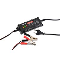 Incarcator inteligent pentru acumulatori auto HECHT 2012, pentru baterii Pb, plumb-acid, iesire 6 V - 0.55 A, 12 V - 1 A, 4-120 Ah