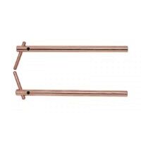 Set portelectrozi drepti 350mm cu electrozi drepti pentru sudura in puncte TELWIN 803153