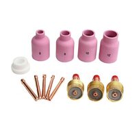 Set echipare pistolet TIG-WIG cu lentile de gaz Jumbo (13 accesorii)
