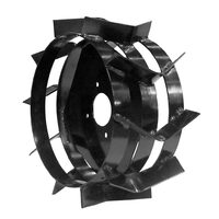 Roti suplimentare metalice HECHT 000722, material otel, accesoriu compatibil cu motocultorul Hecht 7970