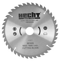 Panza pentru fierastrau circular HECHT 001620, 40 dinti, dimensiuni 210x30x2.4 mm, pentru lemn