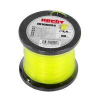 Fir pentru trimmer HECHT 10106024, profil patrat, diametru 2.4 mm, lungime 60 m