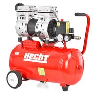 Compresor de aer fara ulei HECHT 2075, silentios, 0.75 kW, butelie 24 litri, 132 l/min, 8 bar