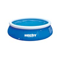 Piscina gonflabila HECHT 3609 Blue Sea, dimensiuni 360 x 90 cm, volum 6654 litri, kit de reparare inclus