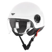 Casca pentru scuter HECHT 51631XL, din ABS, captusala detasabila si lavabila, marimea XL, circumferinta capului 59 cm
