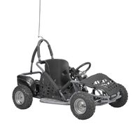 Buggy electric pe acumulator HECHT 54812 Silver, motor 500 W, capacitate maxima incarcare 80 kg, 138 x 83 cm, viteza maxima 35 km/h