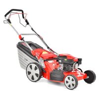 Masina de tuns iarba cu motor pe benzina, autopropulsata, HECHT 550 SW, 2.6 kW, 170 CC, latime de lucru 48 cm, cos colector 60 l