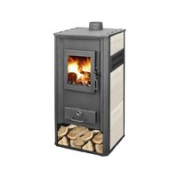 Soba pe lemne HECHT MAGNIS, cu schimbator de caldura apa, putere 20 - 22 kW