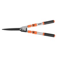 Foarfeca pentru gard viu si tufisuri HECHT 060AH9L, manere telescopice, material lama metal, lungime 87 cm
