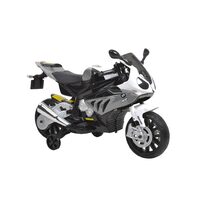 Motocicleta pentru copii HECHT S1000RR GREY, 7 Ah, 12 V, 2 x 35 W