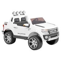 Mașină cu acumulator pentru copii - FORD RANGER - ALB