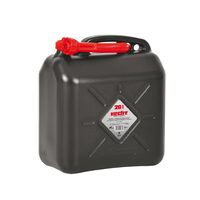 Canistra pentru combustibil HECHT K00200, volum 20 litri, din plastic, culoare negru