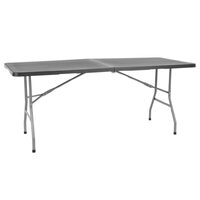 Masa pentru gradina si terasa HECHT FOLDIS TABLE, blat din plastic, cadru din otel, 180 x 74 x 74 cm