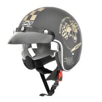 Casca moto scuter HECHT 51588 L, material ABS, marime L, 59-60 cm, captuseala detasabila/lavabila