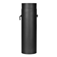 Conducta de fum cu clapeta - HECHT PIPE 0513