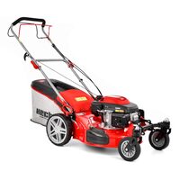 Masina de tuns iarba cu motor pe benzina, autopropulsata, HECHT 551 XR, 3.5 kW, 196 CC, latime de lucru 51 cm, cos colector 75 l