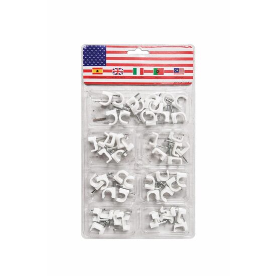 Set diverse cleme cui pentru cablu