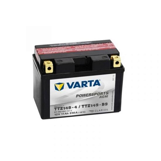 Acumulator moto 12V 11A dimensiune 150mm x 87mm x h110mm cod 511902023 Varta
