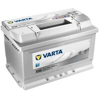 Acumulator auto 12V 74A dimensiune 278mm x 175mm x h175mm 750A cod 574402075 Varta Silver