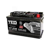 Acumulator auto 12V 81A dimensiune 315mm x 175mm x h190mm 805A AGM Start-Stop TED Automotive TED003829