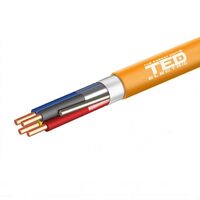 Cablu incendiu JE - H (ST) H E30/E90 2 X 2 X 0,8 portocaliu rola 100ml TED002464 BBB