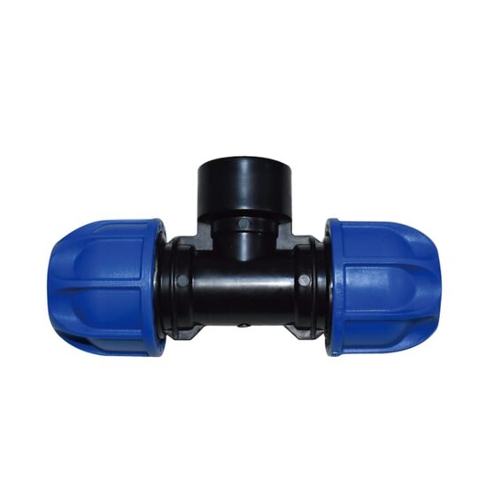 Teu PEHD redus FI 50x1-1/2x50 PN10 Valcor VLC61069