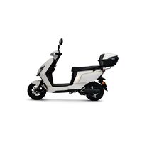 Scuter electric Kuba REE1500, Motor 1000W, 2 Locuri, 25 km/h, Acumulator 60V 20Ah, Autonomie 60 – 70km, Bord digital, Alb, fara permis