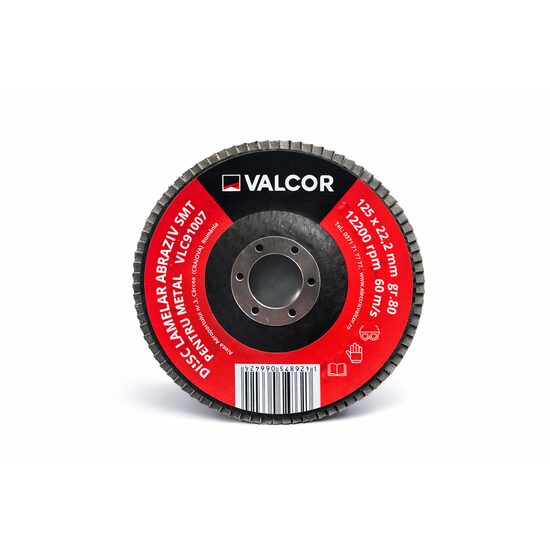 Disc lamelar abraziv SMT 125 gr.80 Valcor VLC91007