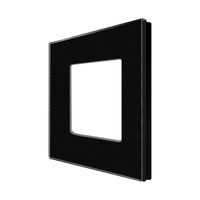 Rama simpla din sticla culoare negru Luxion LX-M1-1FB