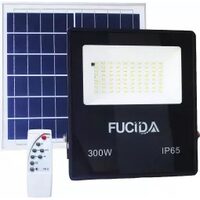 Proiector cu panou solar 6500k 300W IP65 Fucida FN1108