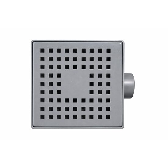 Sifon inox pardoseala 10x10 iesire laterala Q40 Line