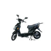 Scuter Electric cu Pedale Volta VSX Motor 220W 48v cu Autonomie 60 km, Fara Permis, Negru