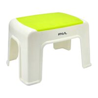 Taburet din plastic, galben Fala 75915
