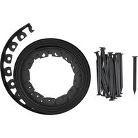 Margine flexib pt gazon cu cuie 40mm/10m Flo 88710